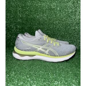 Asics Gel-Nimbus 24 Womens Size 10.5 Gray Athletic Sneaker Running Shoe 1012B201